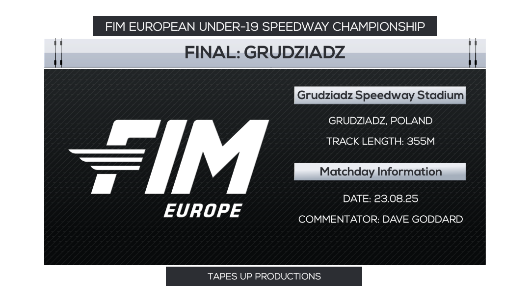 2025 European Under-19 Final - Grudziądz POL